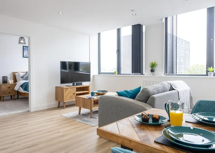 Luxurious Stylish Apartment In Old Trafford Manchester