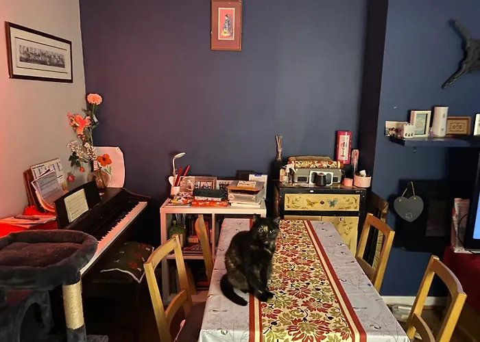 Comfortable Cat-Friendly Stay With Garden & Parking Manchester