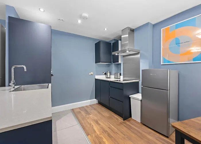 1 Bed Shudehill Flat Sleeps 4 City Centre Mánchester